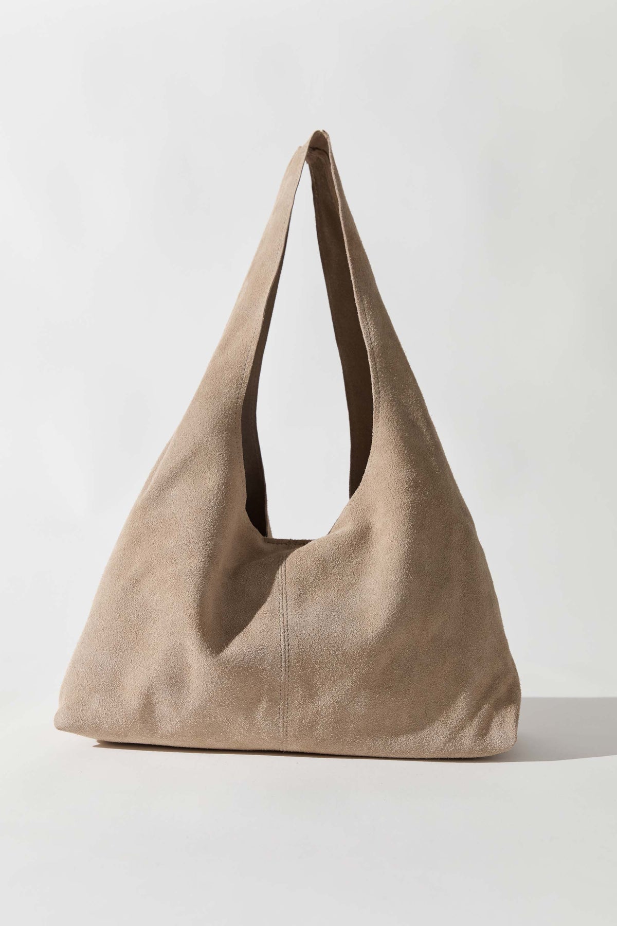 Suede Soft Bag - Papyrus