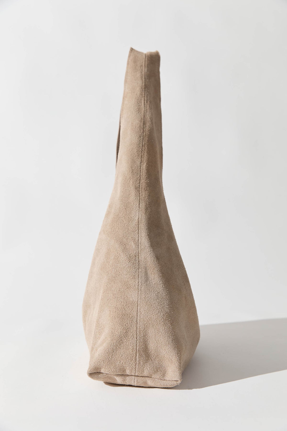 Suede Soft Bag - Papyrus