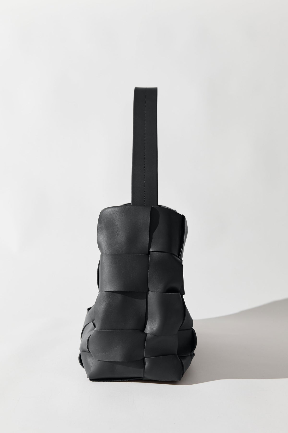 PRE-ORDER: Woven Large Tote - Black