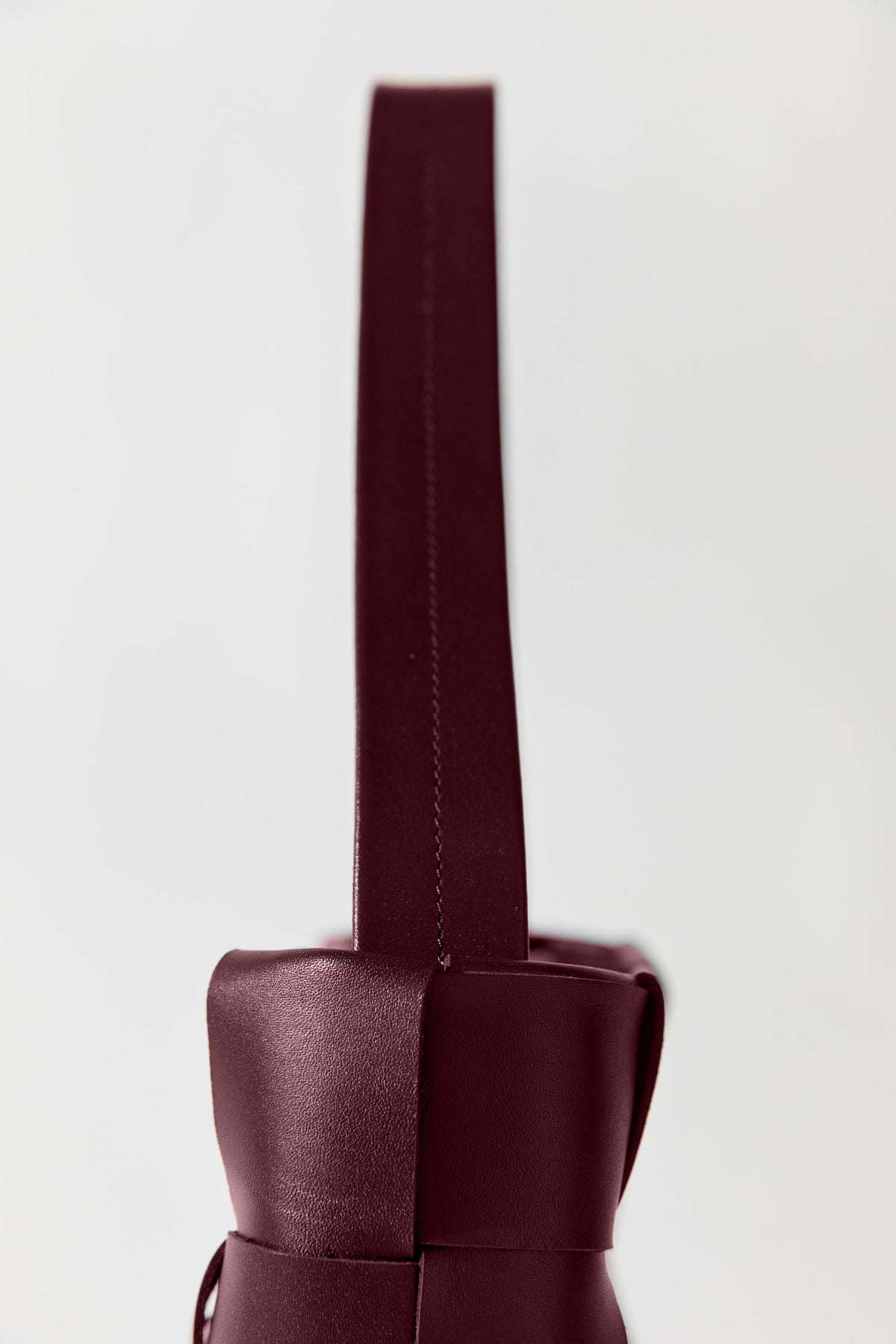 PRE-ORDER: Woven Mini Tote - Plum