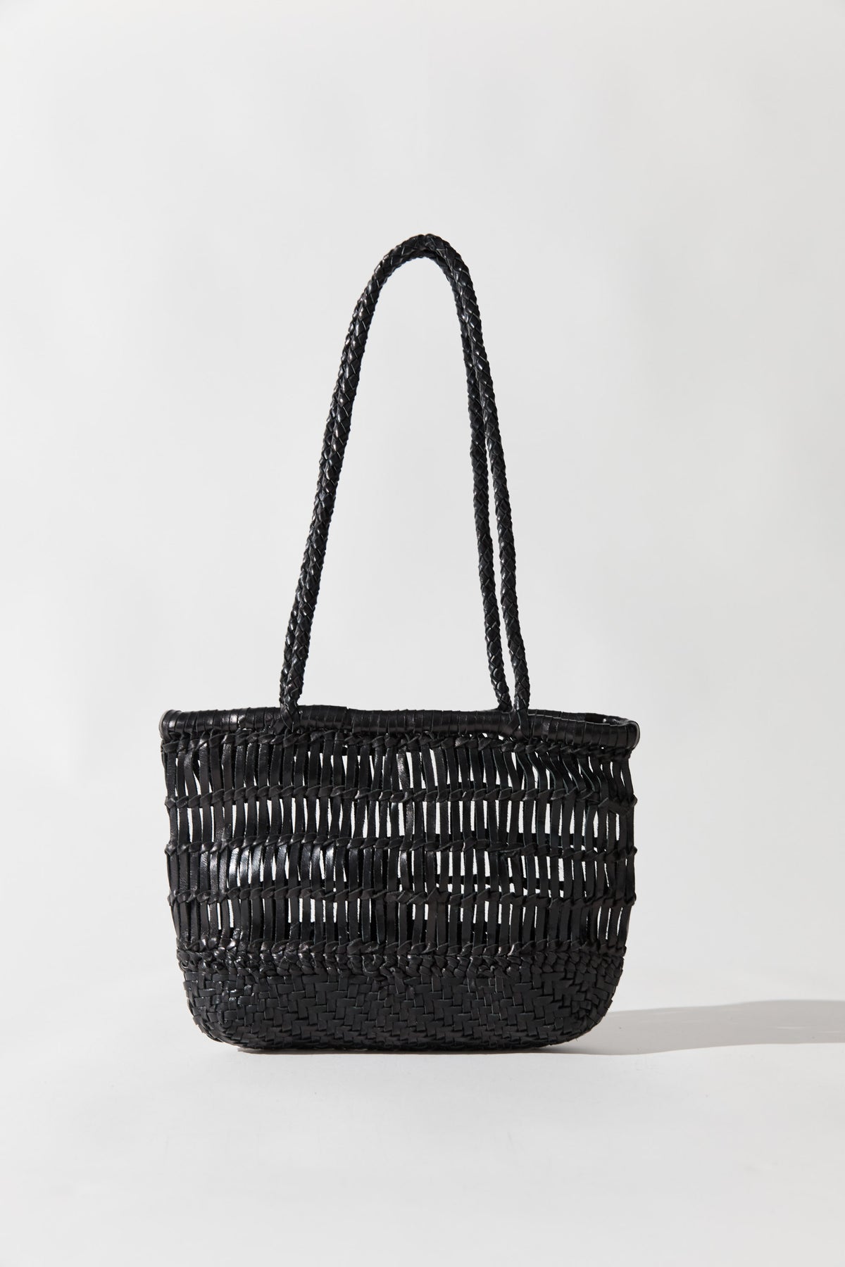 Textured Petit Bagu - Black