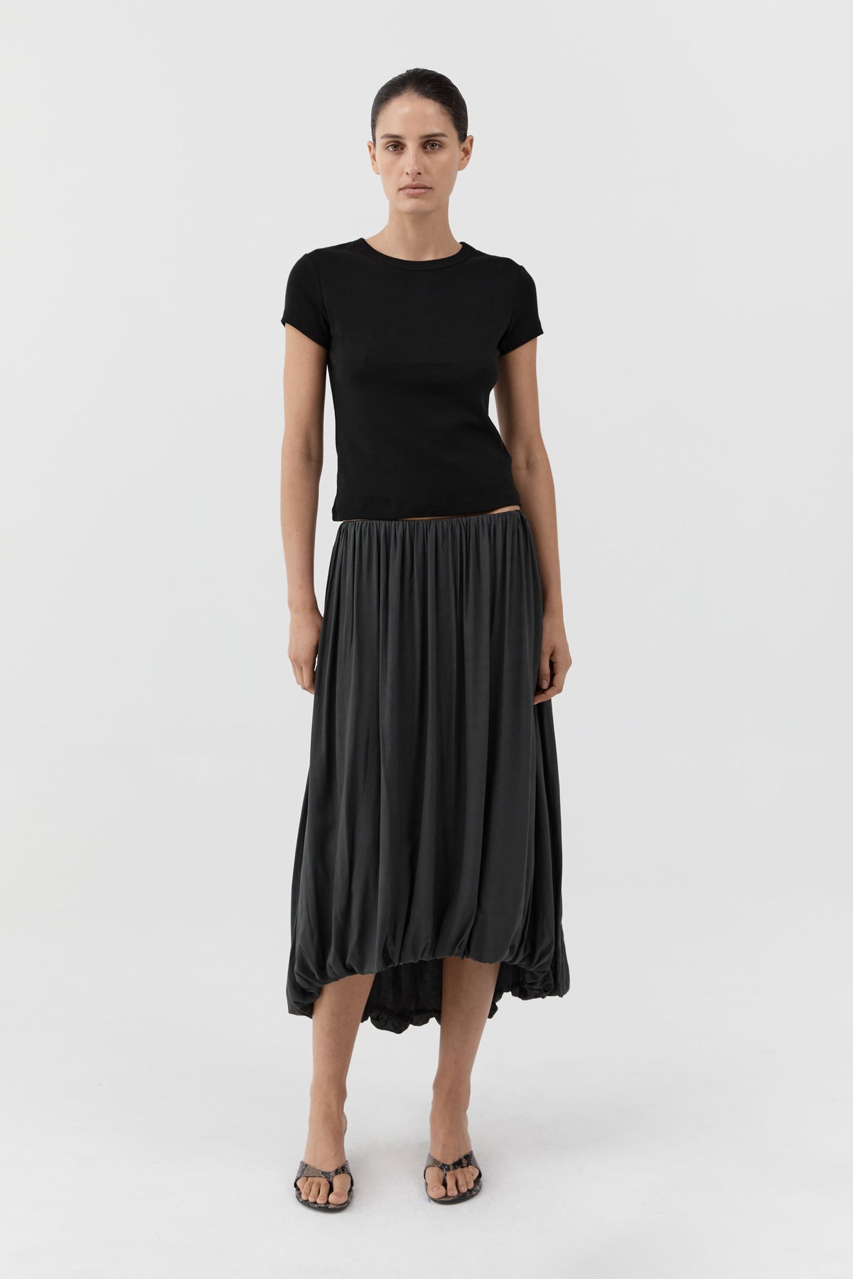 Organic Cotton Baby Tee - Jet Black