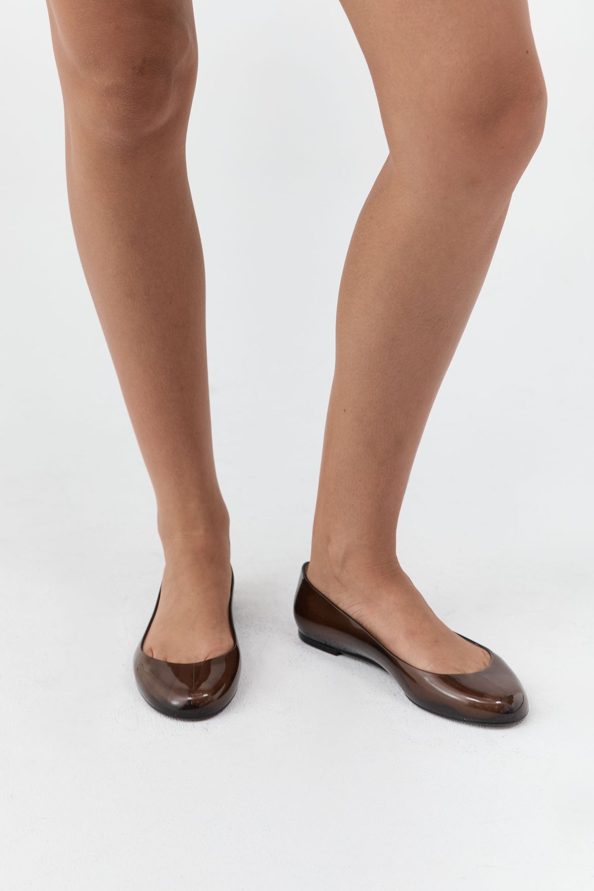 Jelly Ballet Flat - Smoke