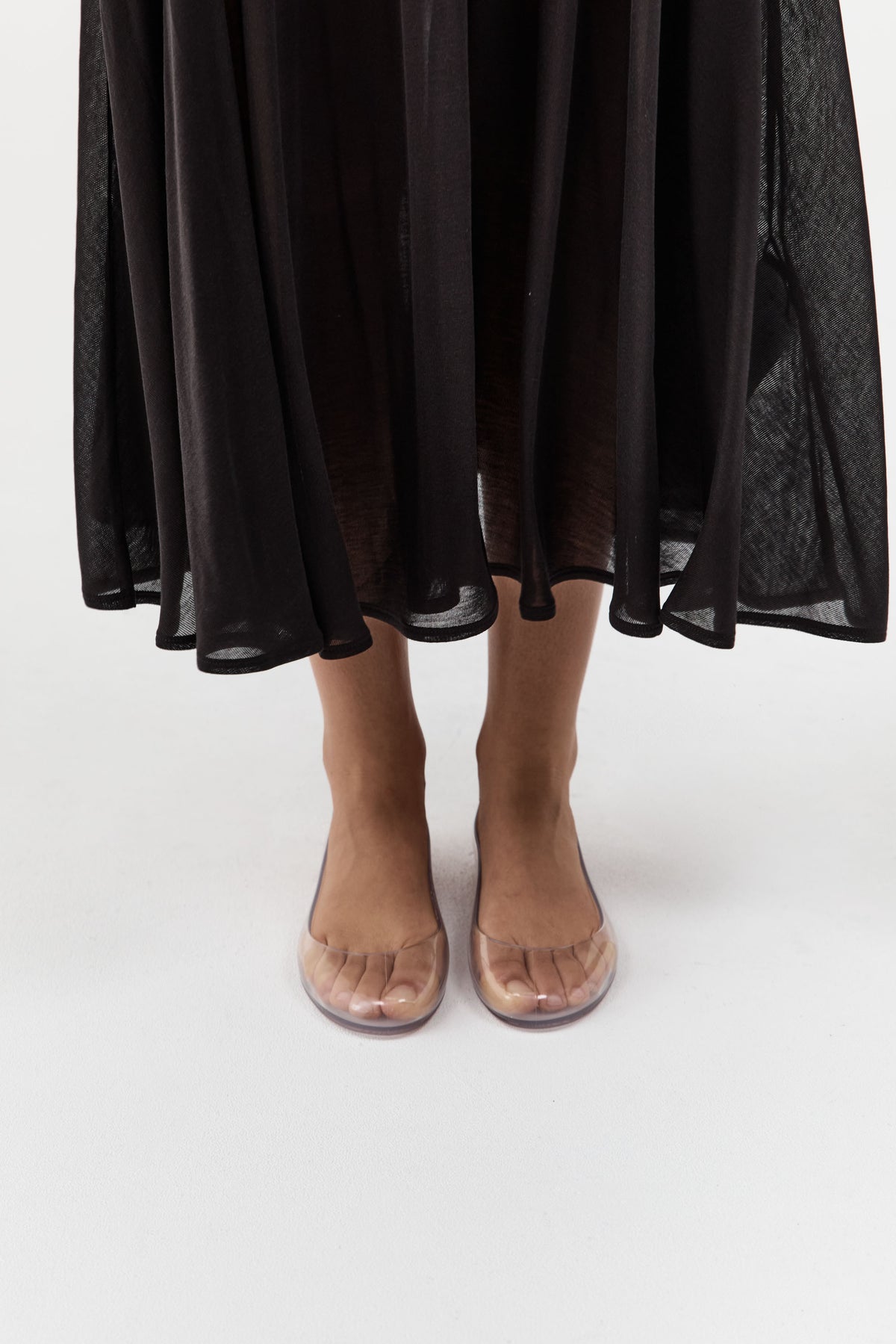 Jelly Ballet Flat - Transparent