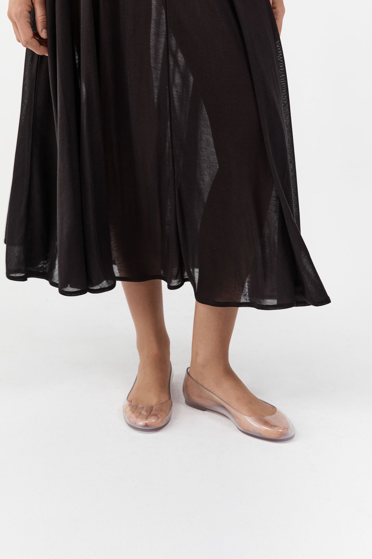 Jelly Ballet Flat - Transparent