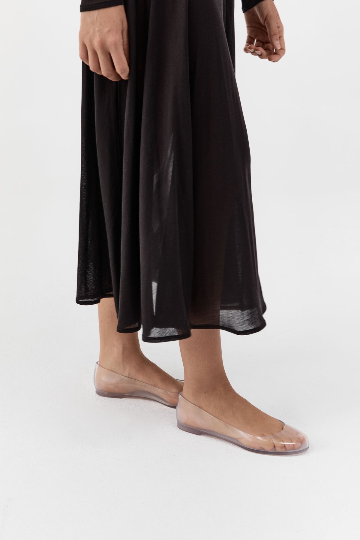 Jelly Ballet Flat - Transparent