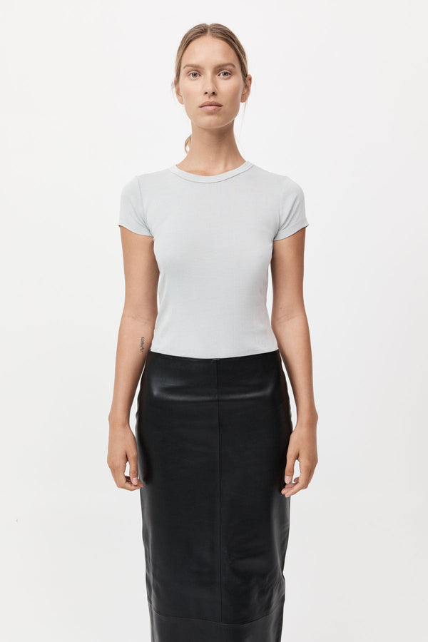 Organic Cotton Baby Tee - Silver