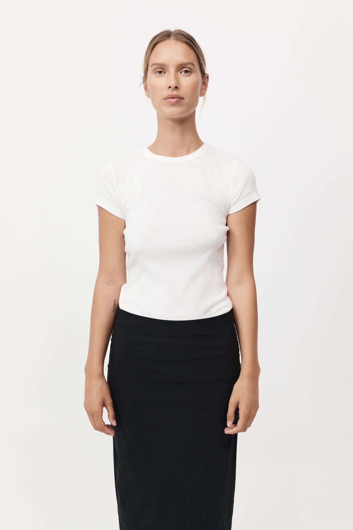 St. Agni | Organic Cotton Baby Tee - White