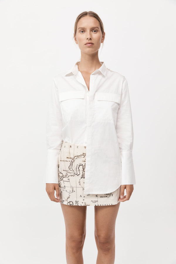 Classic Utility Shirt - White