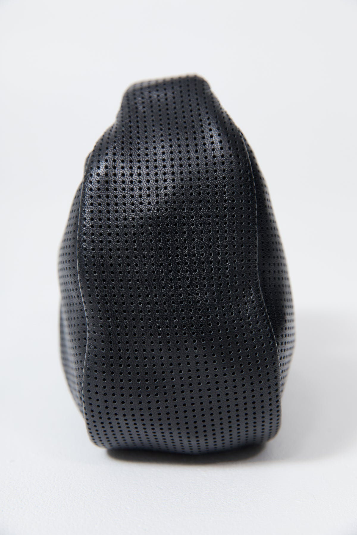 Perforated Mini Bon Bon Bag - Black