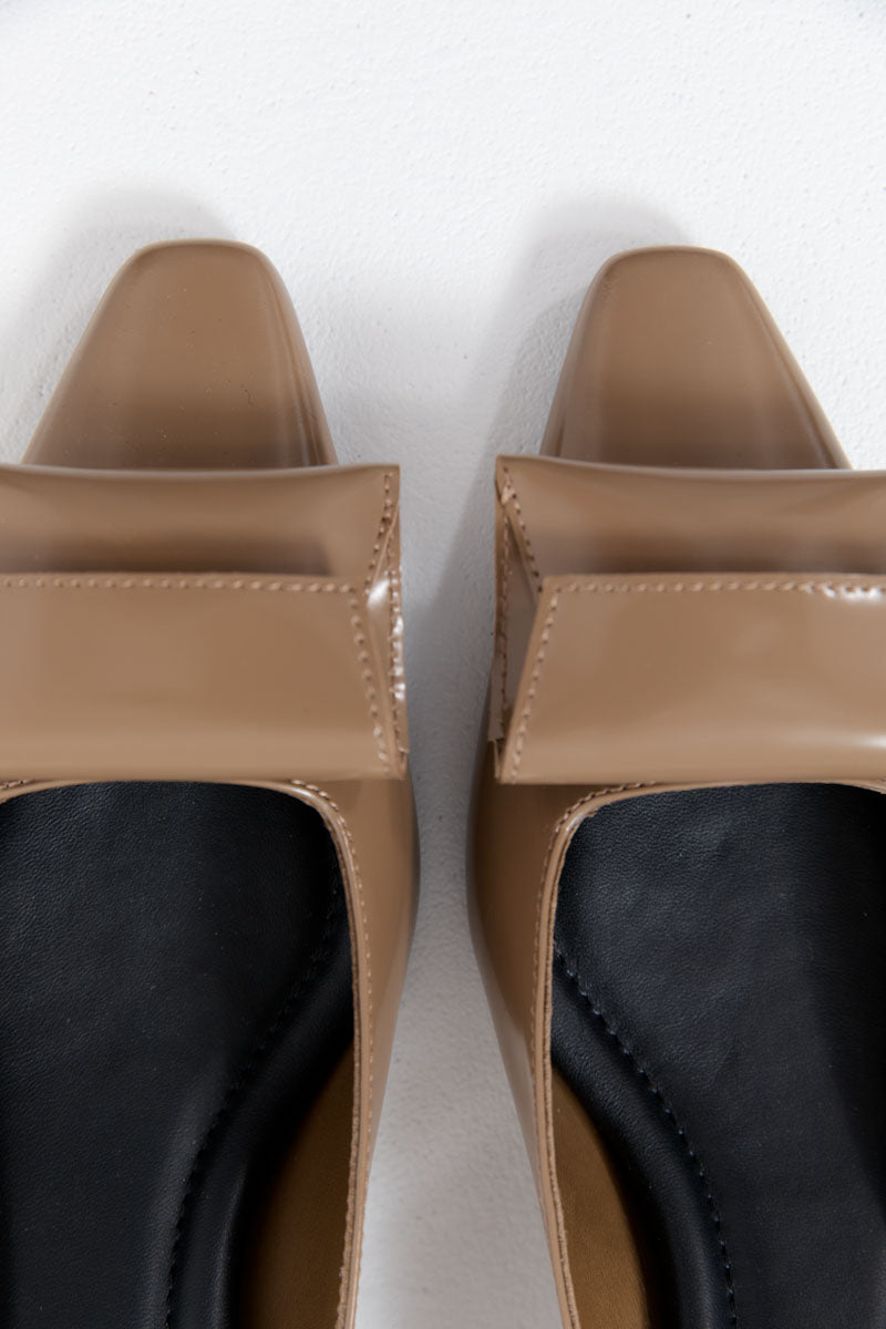 Petit Pouch Heel - Oak