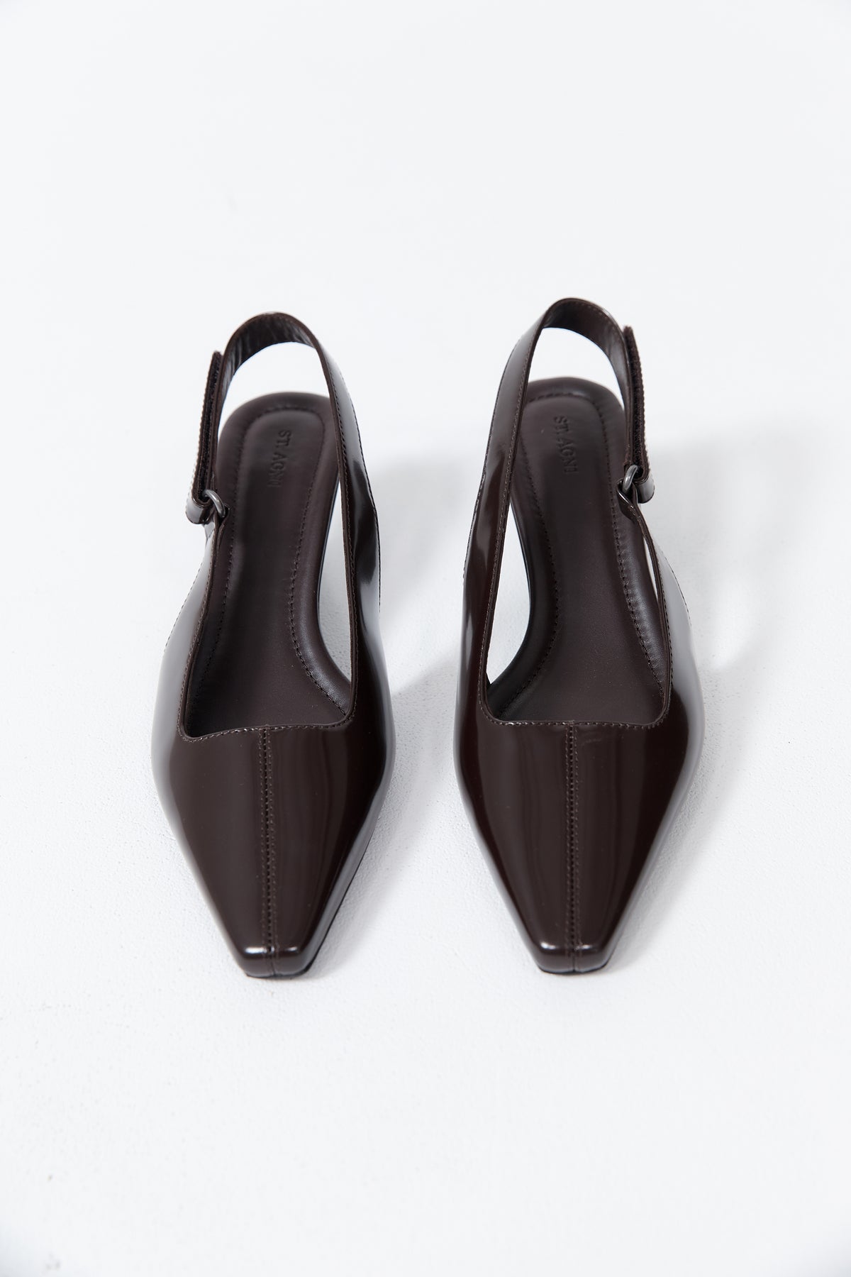Utility Sling Back Heel - Coffee