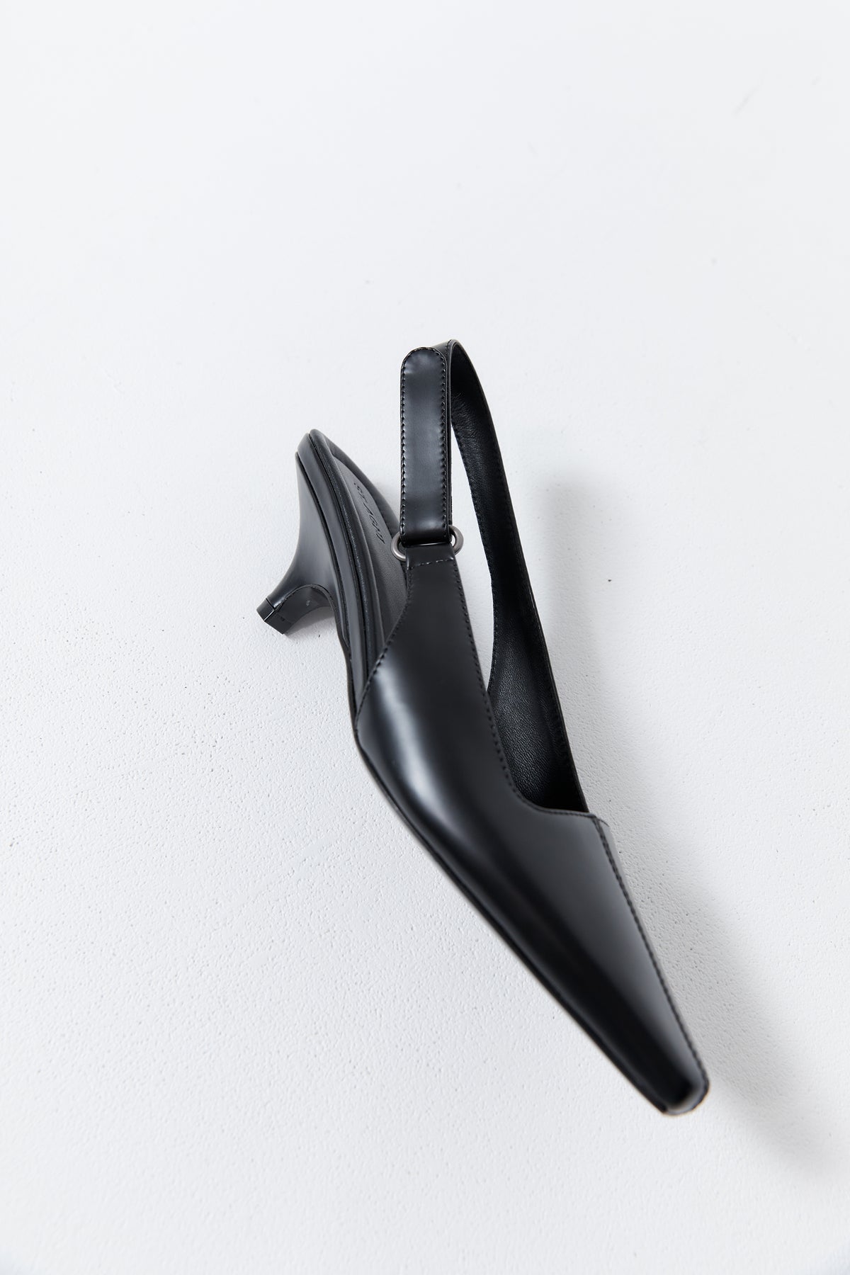 Utility Sling Back Heel - Black
