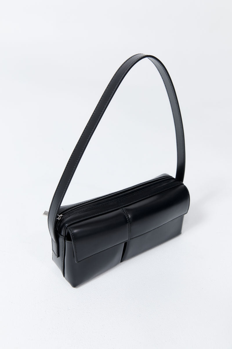 90s Utility Shoulder Bag - Black
