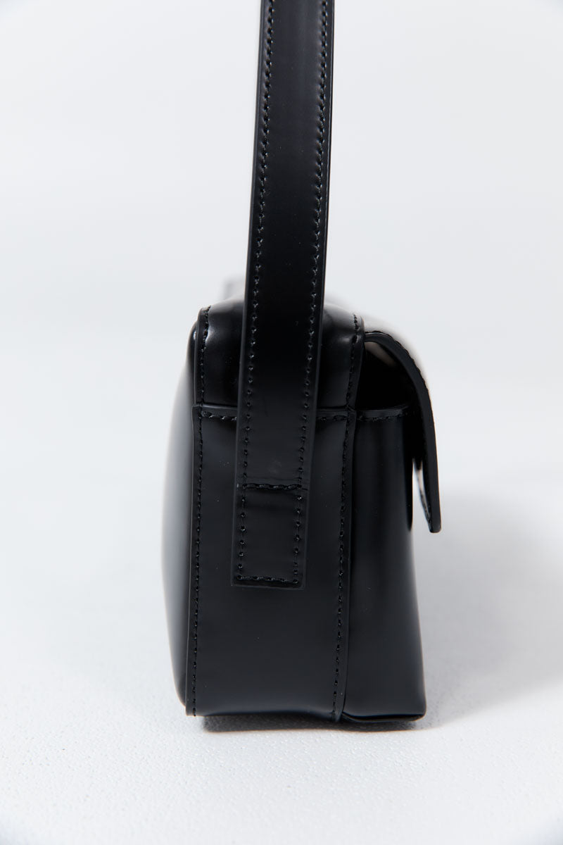 90s Utility Shoulder Bag - Black