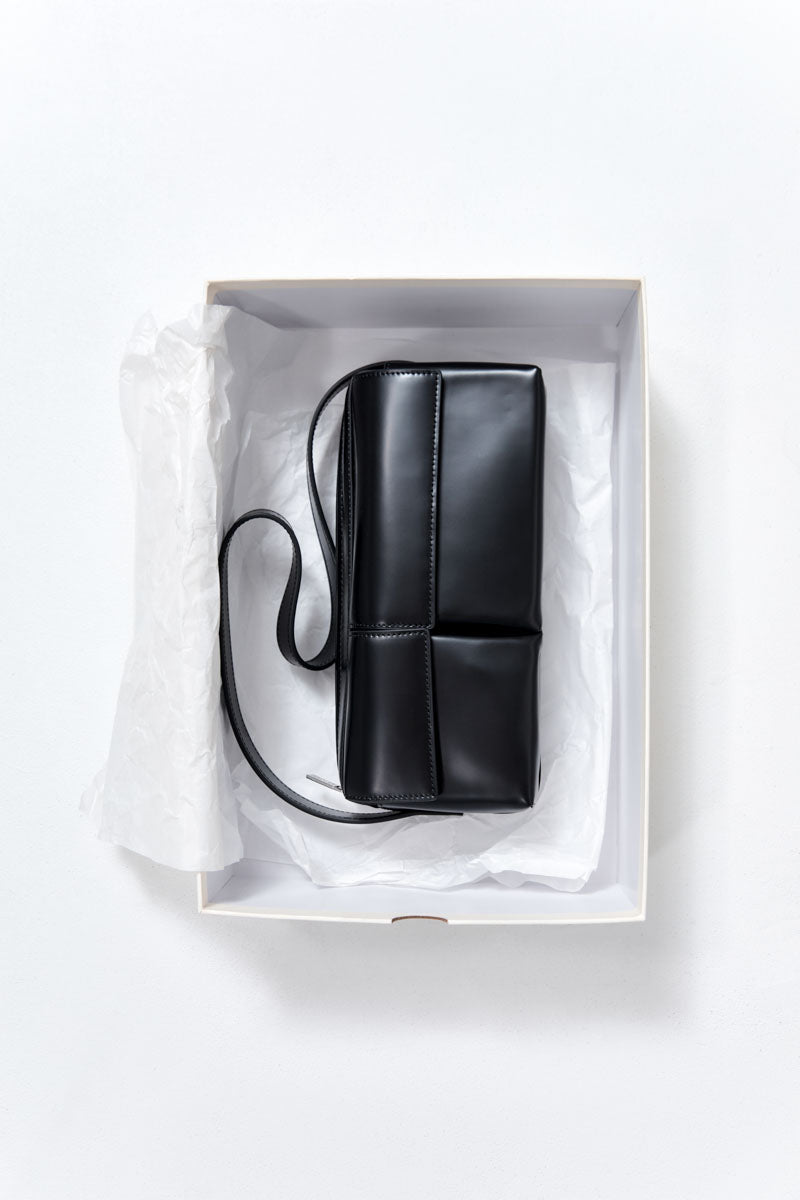 90s Utility Shoulder Bag - Black