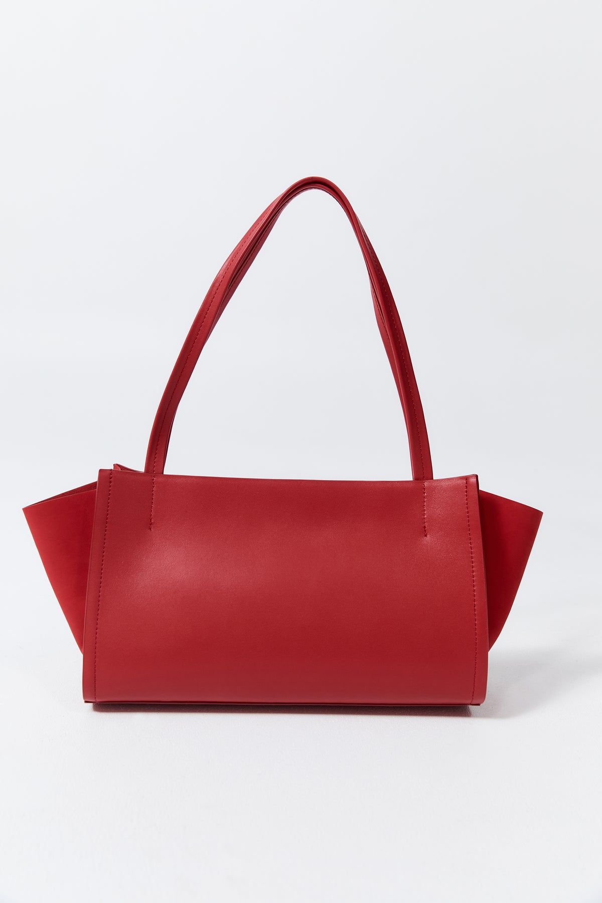Slim Wonton Tote - Rosso