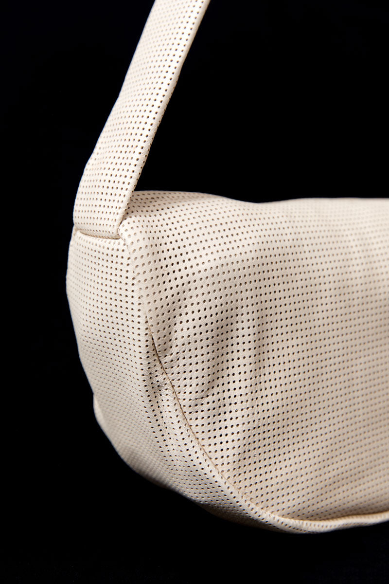 Perforated Crescent Bag - Tofu