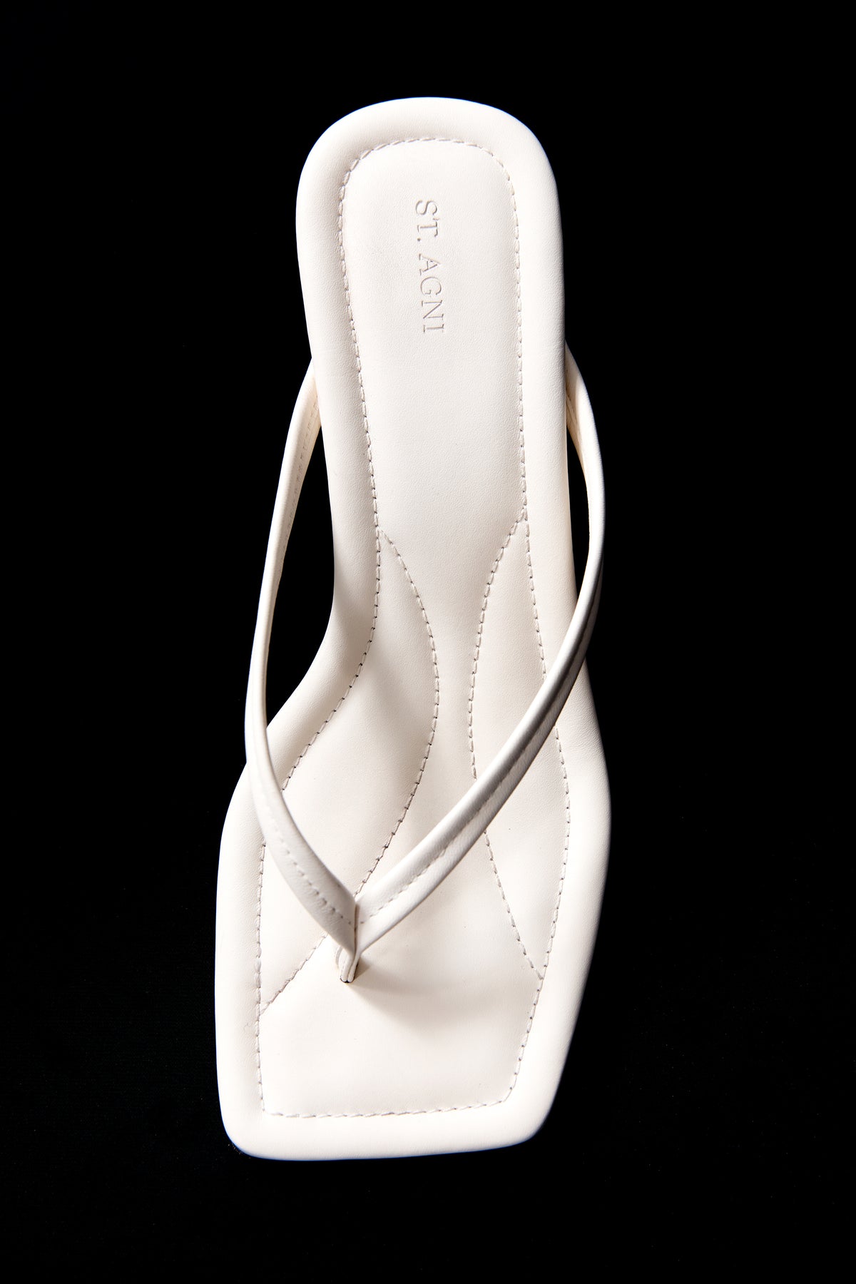 Thong Detail Heel - Off White
