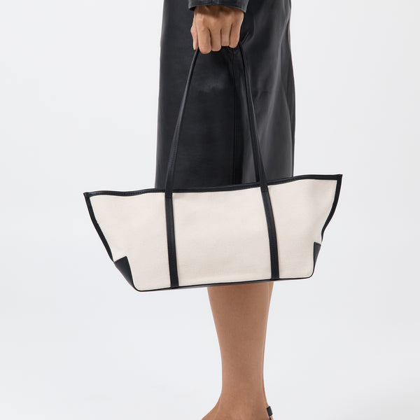 St. Agni | Slim Bateau Tote - Canvas