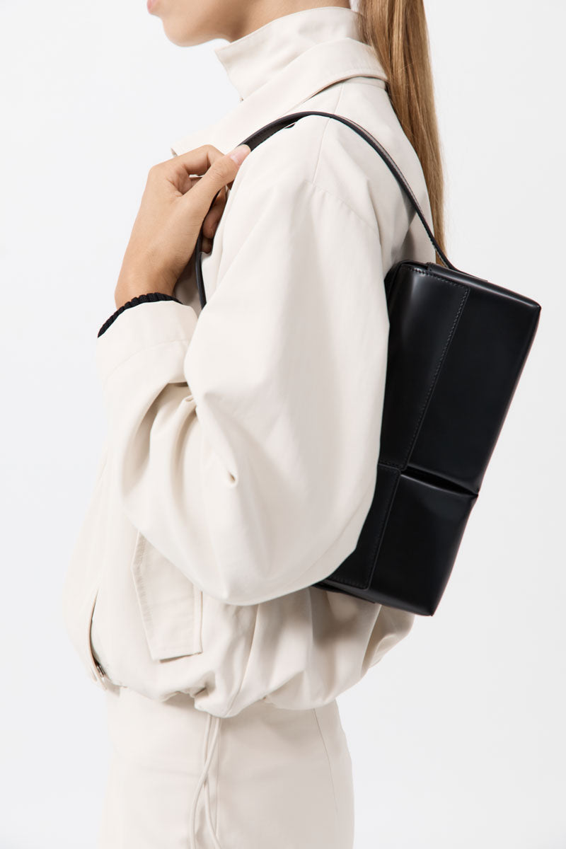 90s Utility Shoulder Bag - Black