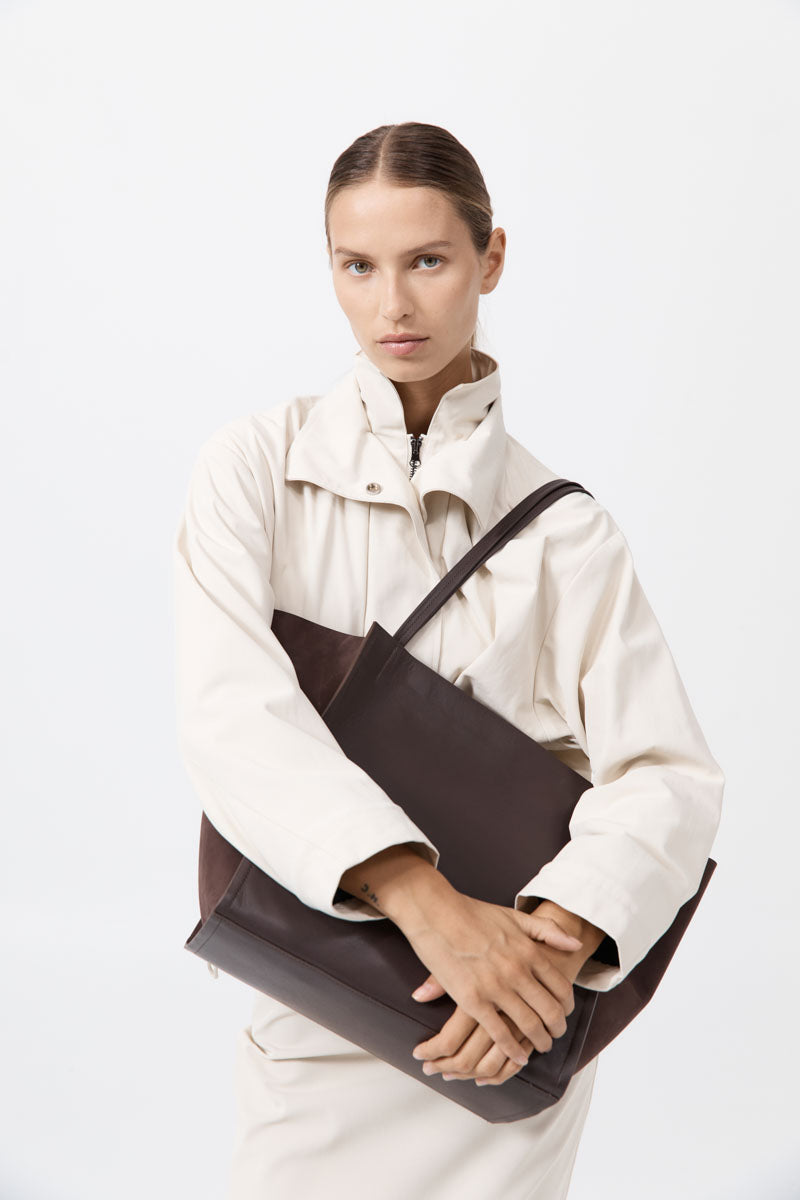 Wonton Tote - Coffee