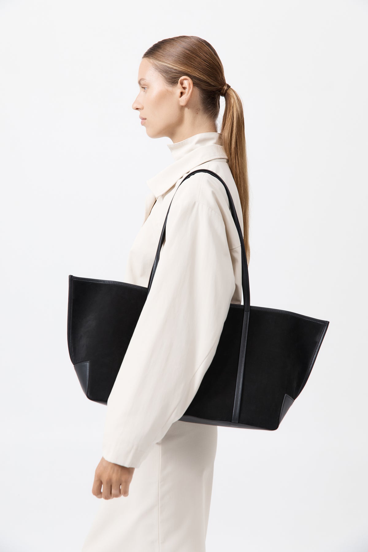 Bateau Tote - Black