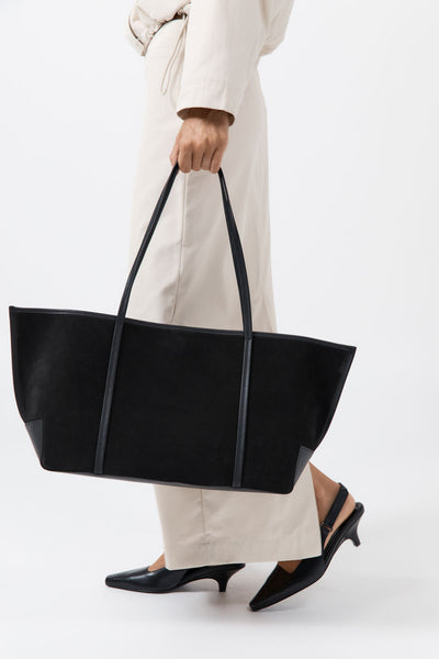 【関税込み】St. Agni ブラック Bateau トートバッグ St. Agni | Bateau Tote - Black