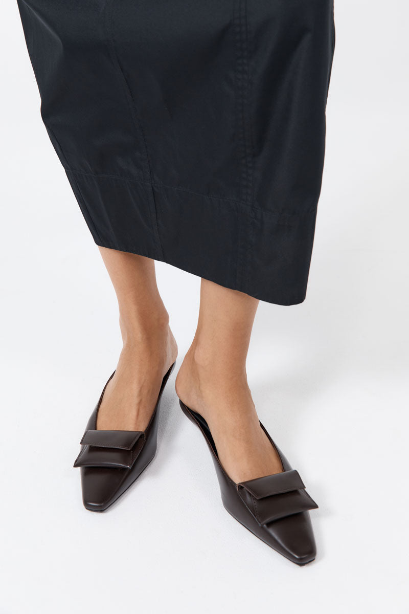 Petit Pouch Heel - Coffee