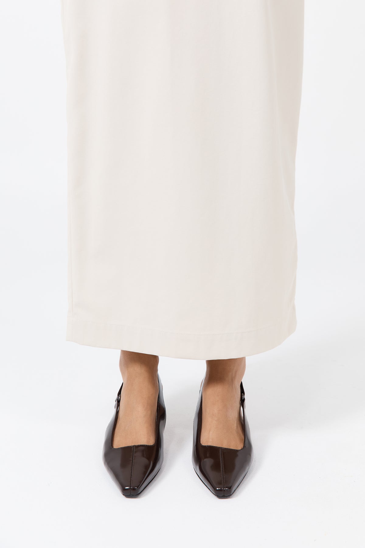 Utility Sling Back Heel - Coffee