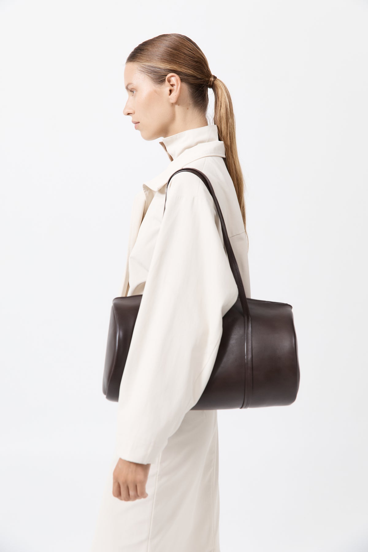 Large Connolo Bag - Coffee