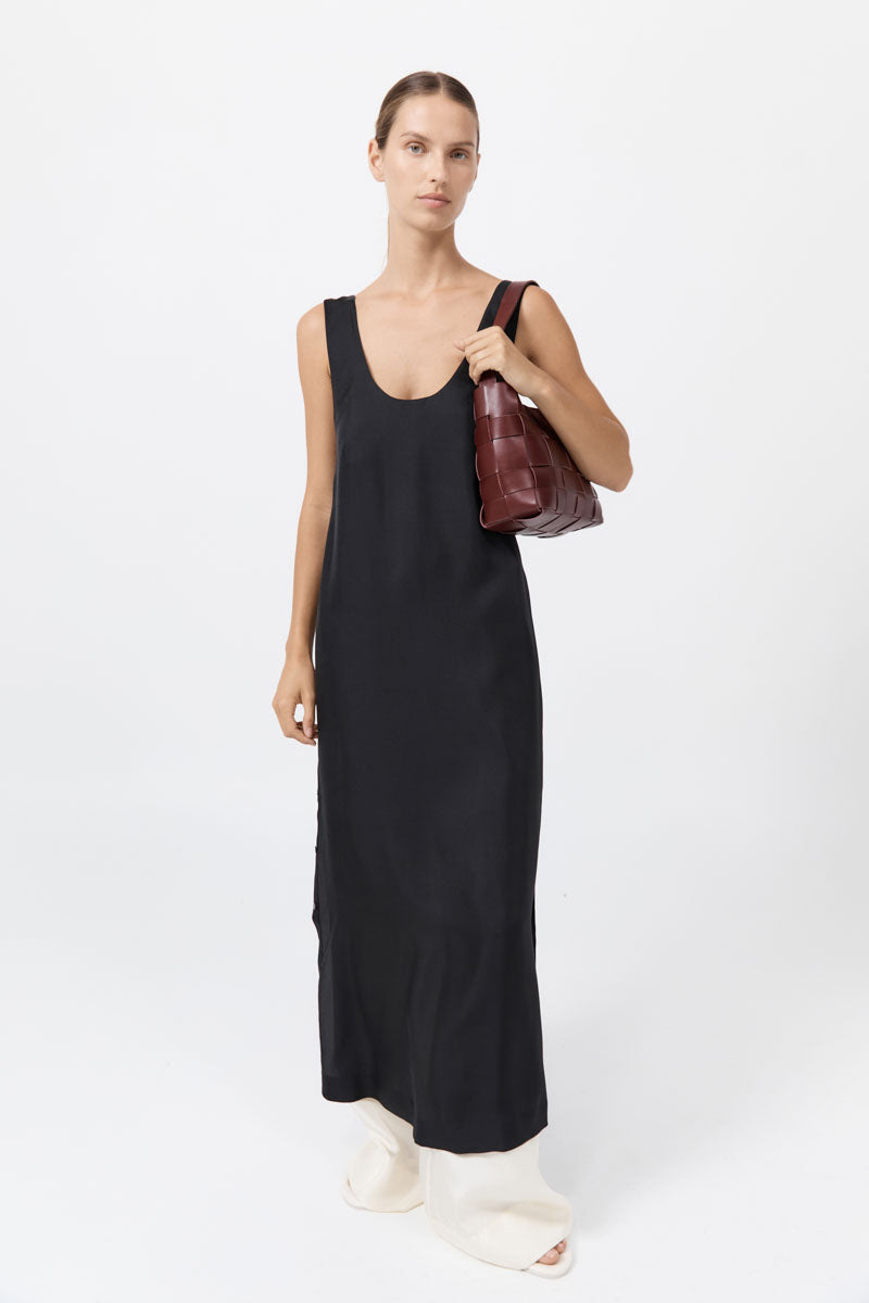 PRE-ORDER: Woven Mini Tote - Plum