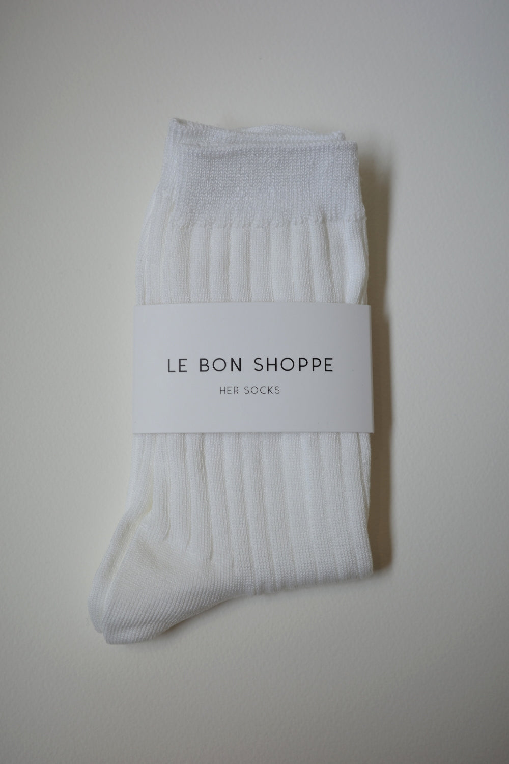 Her Socks by Le Bon Shoppe - White
