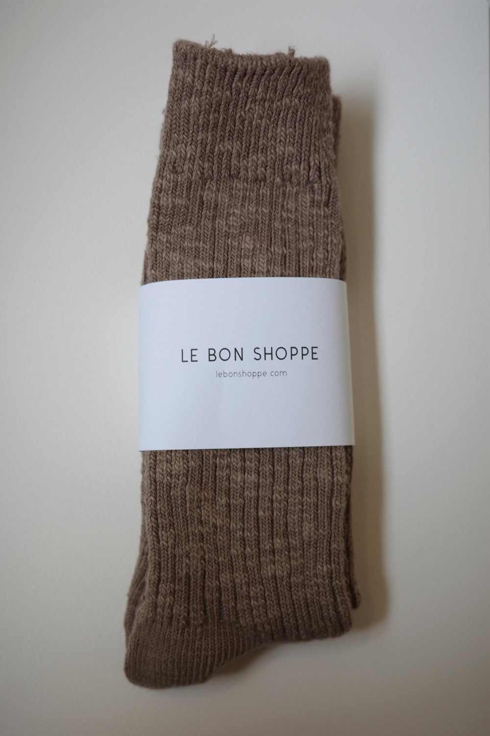 Cottage Socks by Le Bon Shoppe - Flax