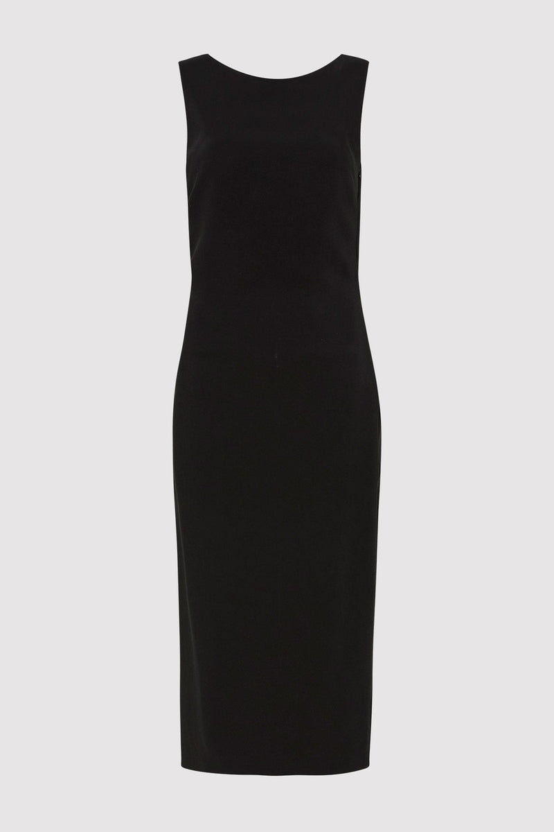 St. Agni | Cut Out Midi Dress - Black