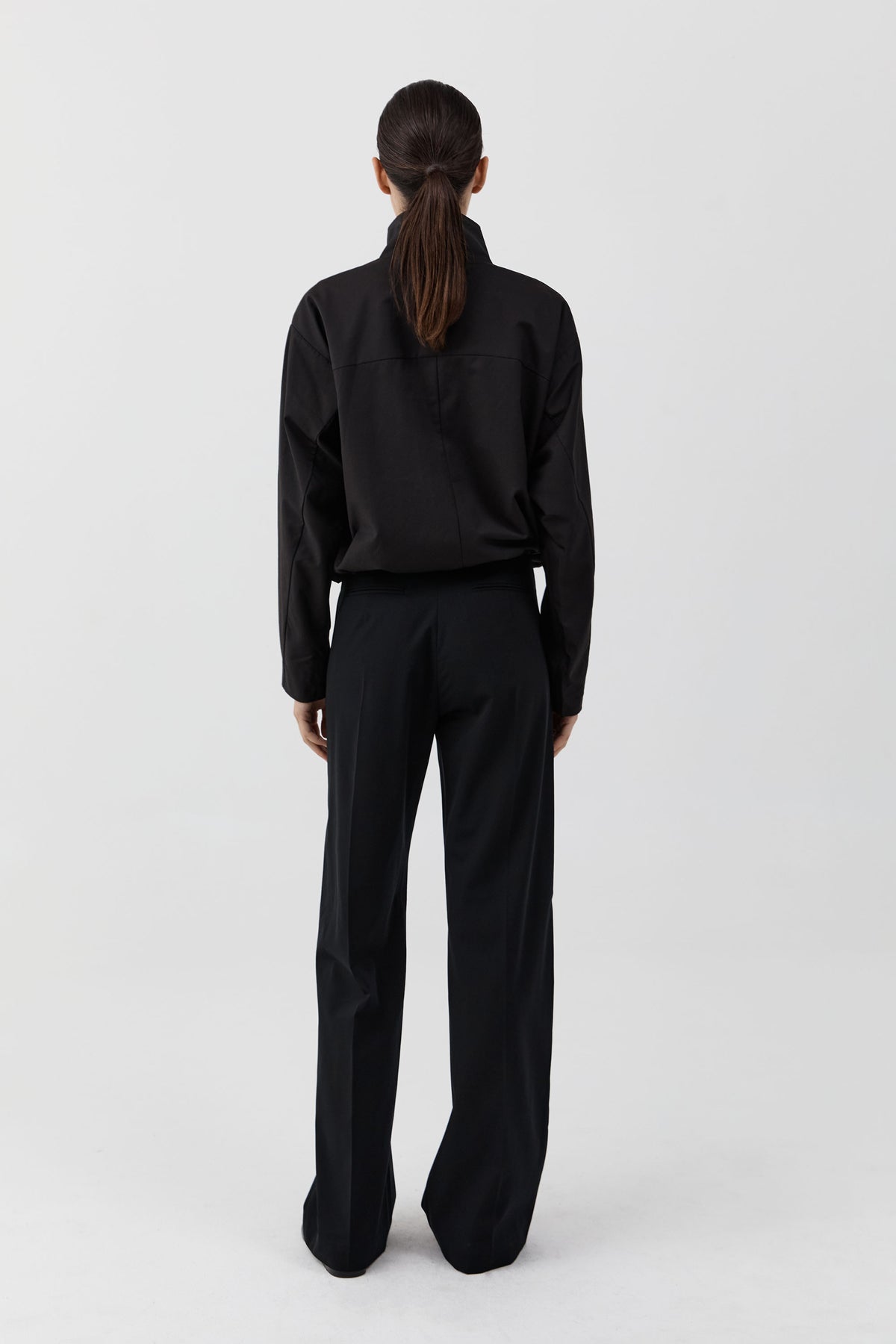 Canvas Flight Jacket - Black