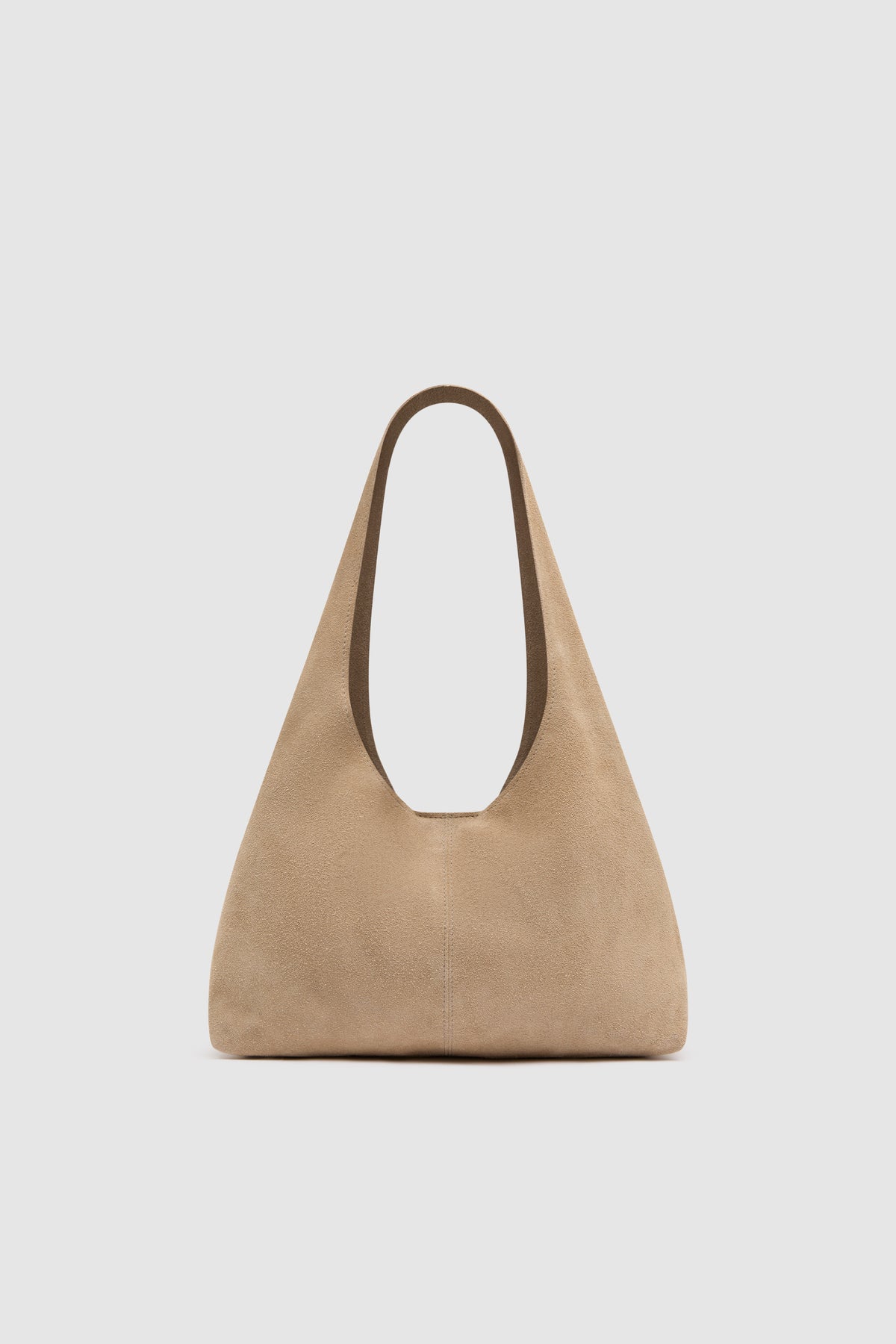 Suede Soft Bag - Papyrus