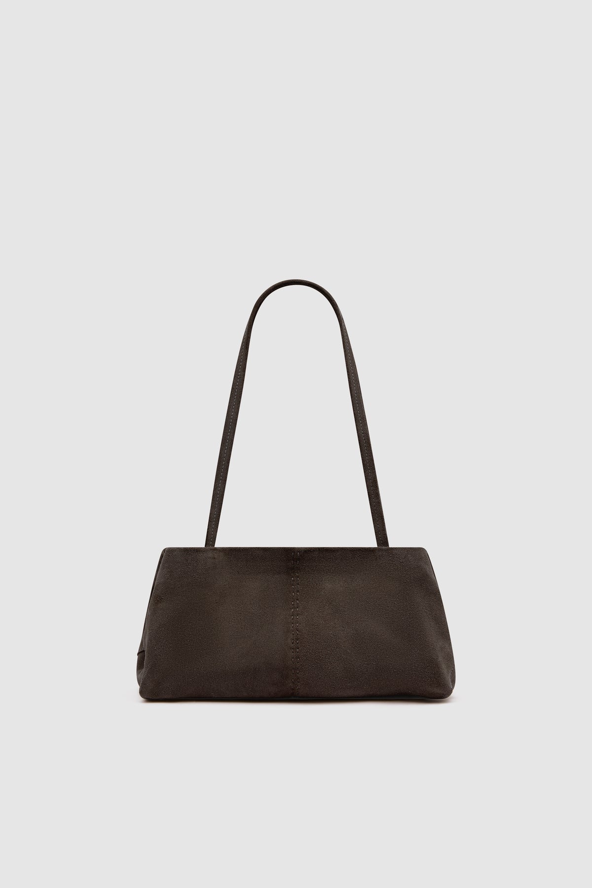 Suede Origami Tote - Coffee