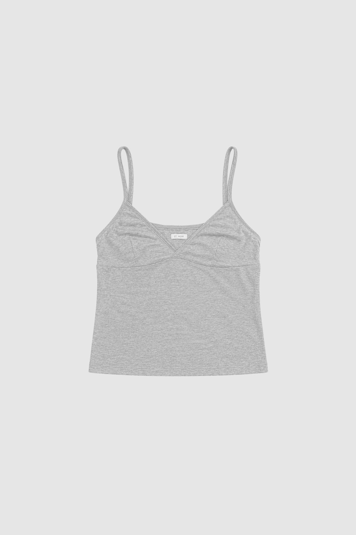 Pointelle Cami - Grey Marle