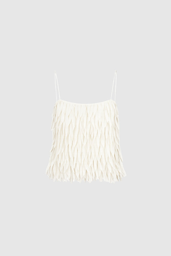 Fringe Tie Top - Talco