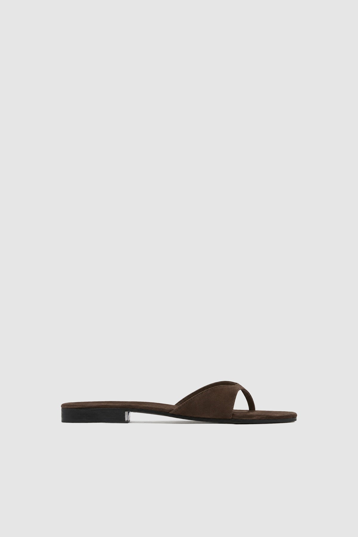 Everyday Thong - Coffee Suede - Ghost