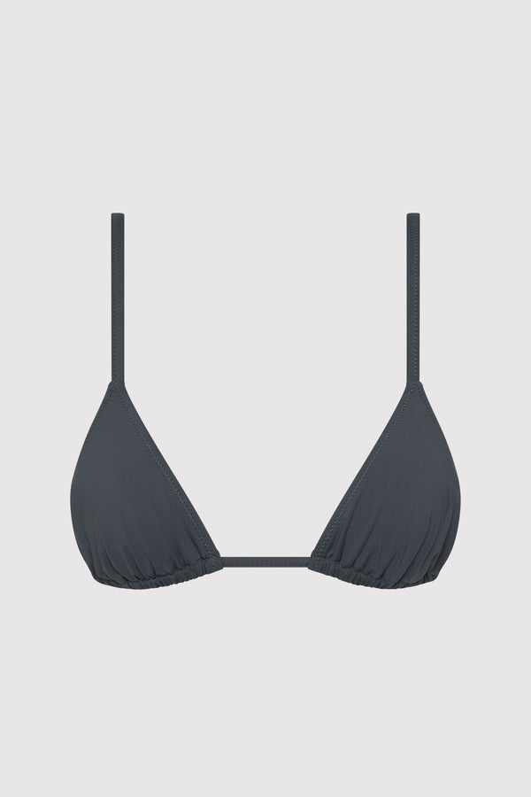 Triangle Bikini Top - Graphite