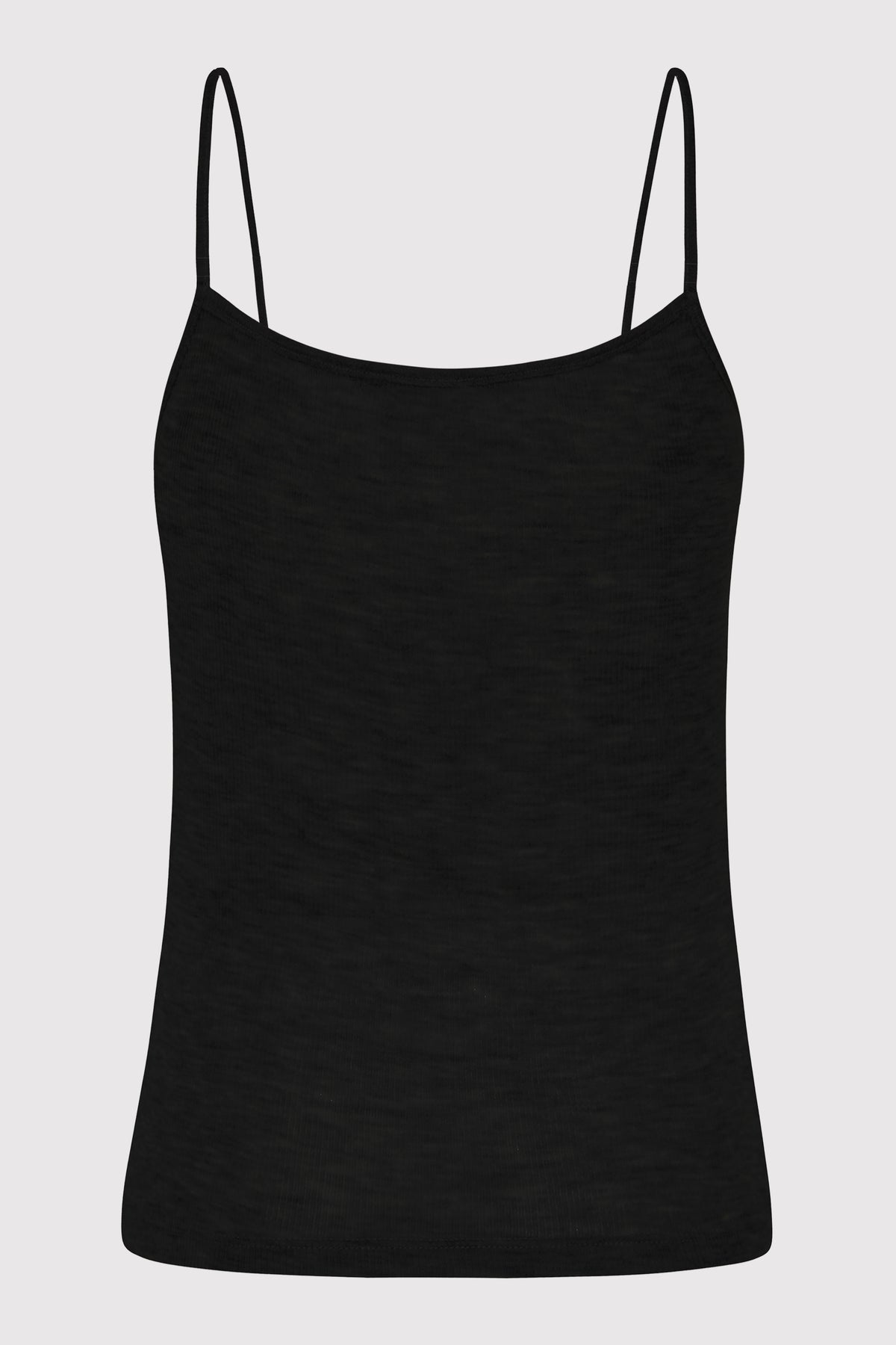 Baby Wool Cami - Black