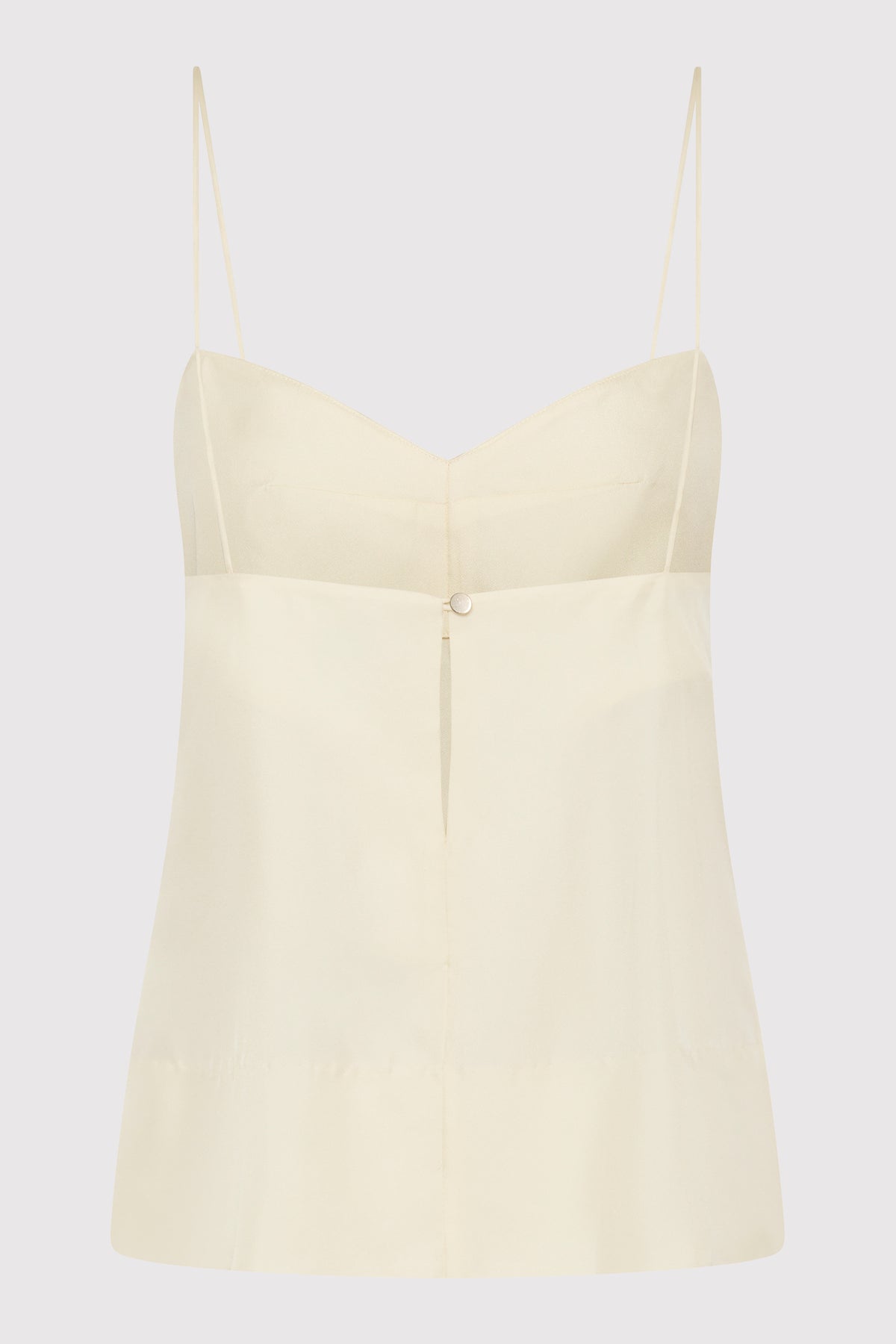 Silk Twill Cami - Milk