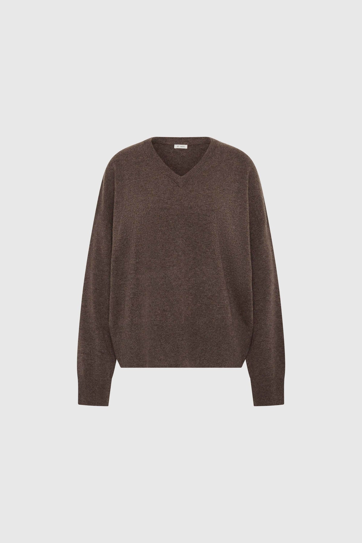 Cashmere V Sweater - Elmwood - Ghost