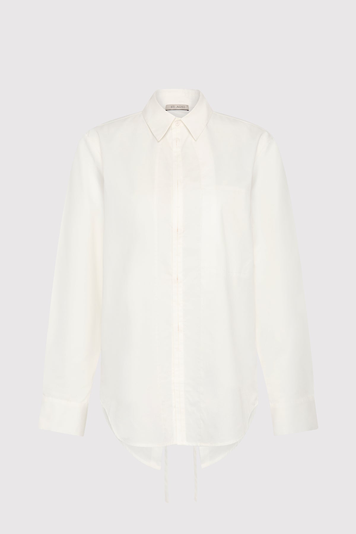 Tie Back Shirt - Off White