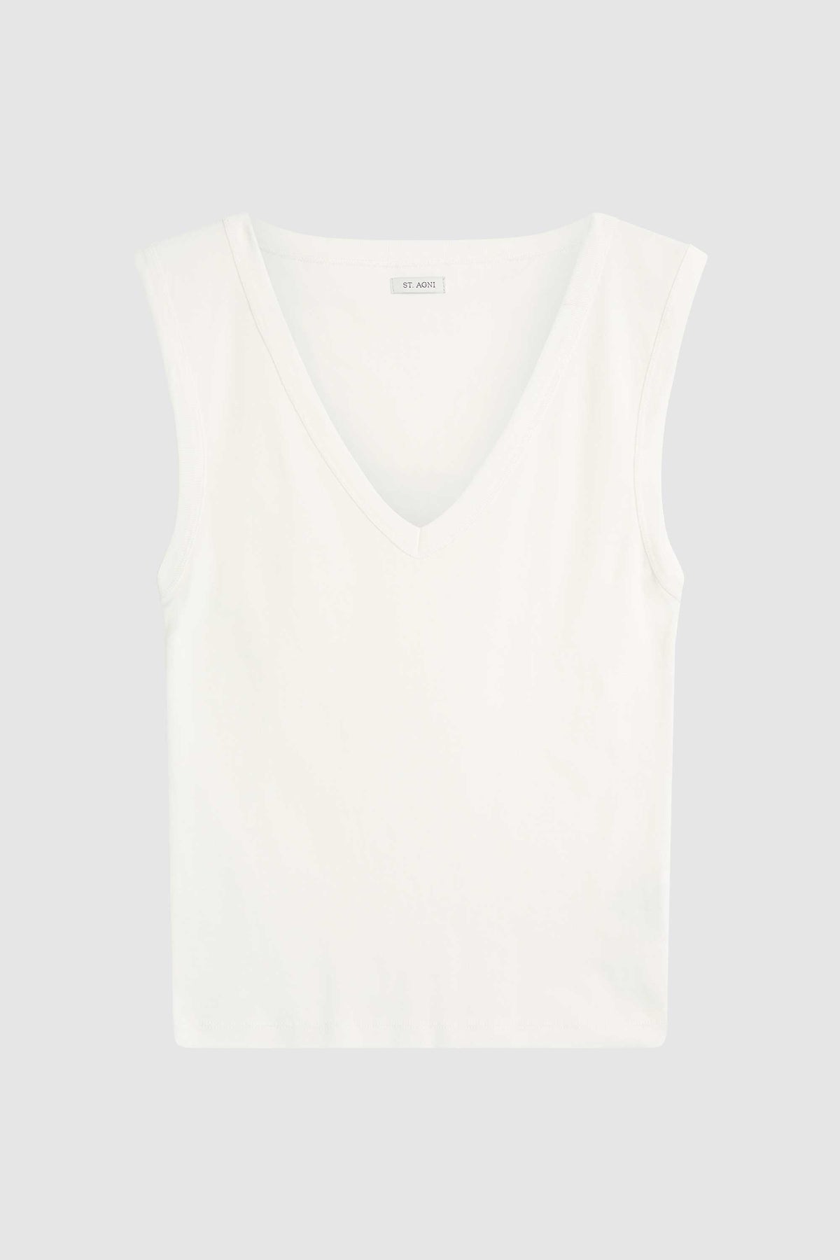 Organic Cotton 90s Top - White