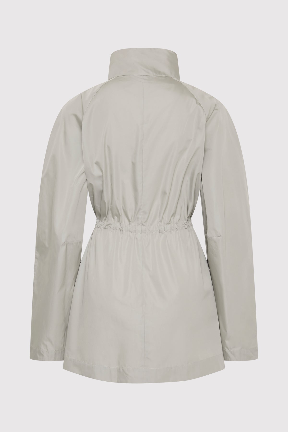 Paper Taffeta Parka - Silver