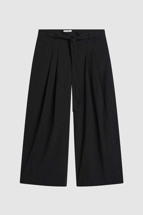 Adjustable Palazzo Pants - Black