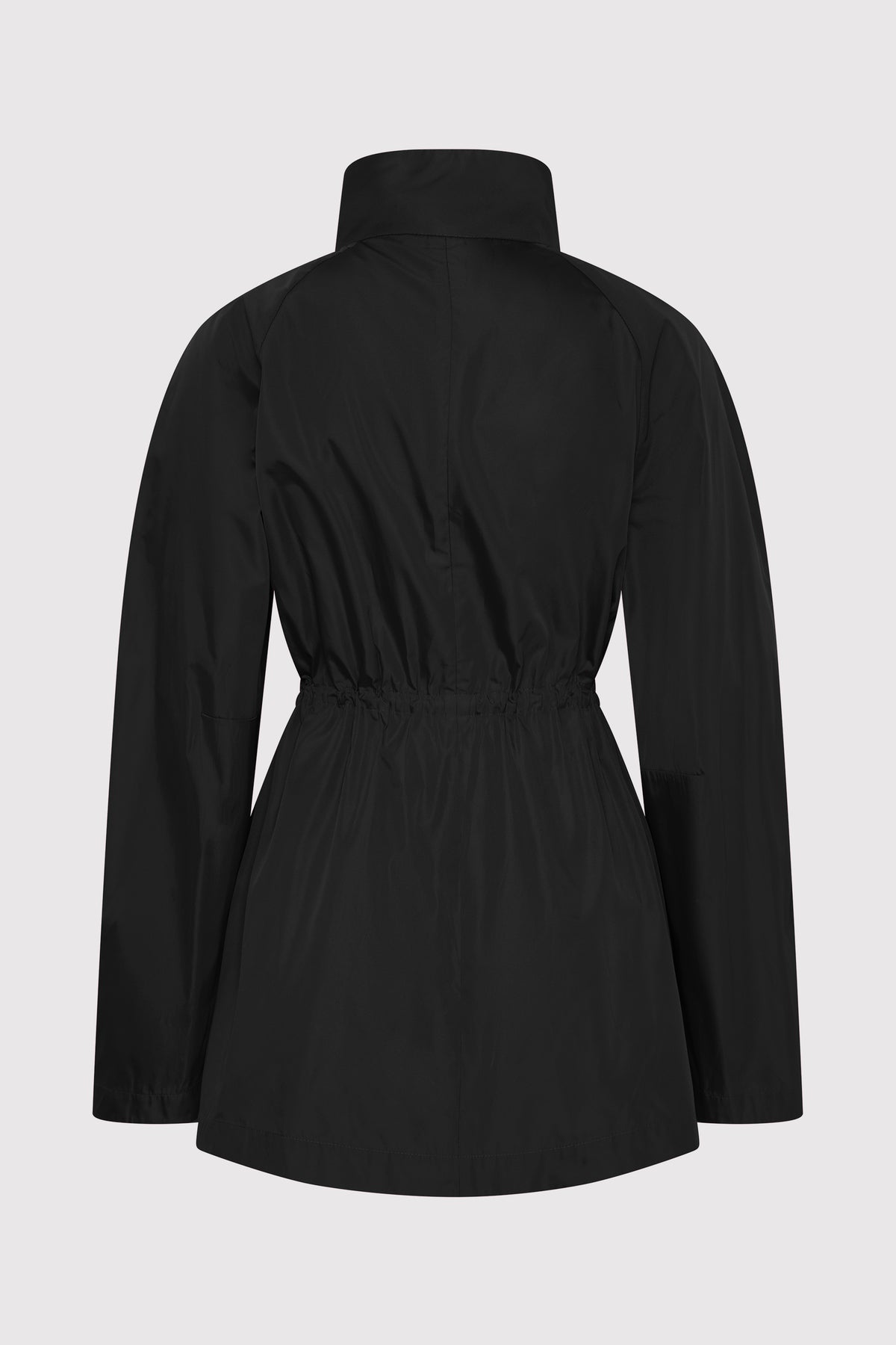 Paper Taffeta Parka - Black